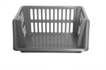 Whitefurze Silver Vegetable Rack Stacking